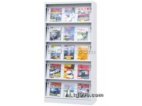 五层期刊架 报刊柜 画册展示柜