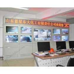 天津监控电视柜 拼接墙
