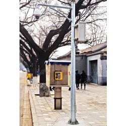 街道枪机 球机 监控立杆