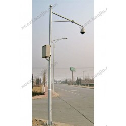 道路监控杆 摄像球机立杆