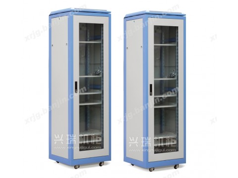 天津兴瑞A型网络机柜 图腾19英寸标准42U机柜 服务器机柜