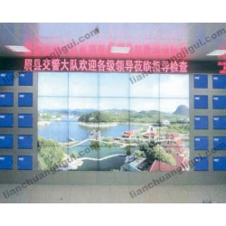 安防监控电视墙 柜无缝拼接液晶屏幕墙 乌鲁木齐钣金
