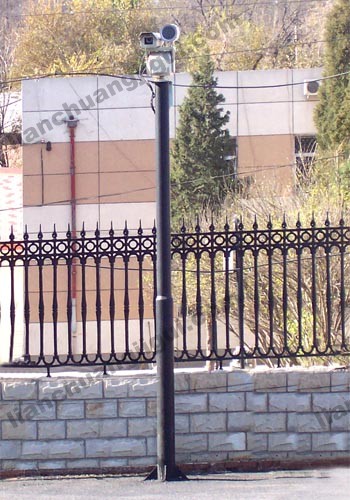 乌鲁木齐科诺监控杆 摄像头安装杆 道路安防监控杆