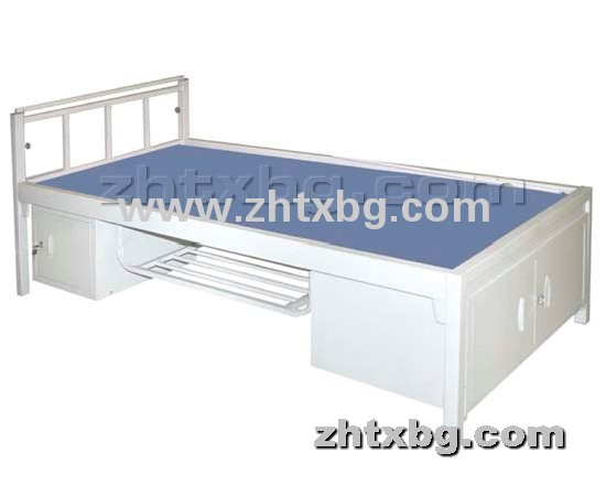 钢制单人床 平行床 平板护理床