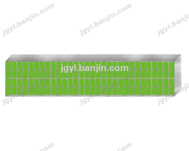 北京京广艺林 不锈钢双层多格更衣柜