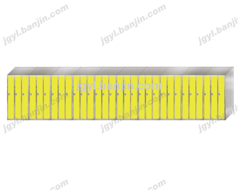 北京京广艺林 单层多格不锈钢更衣柜