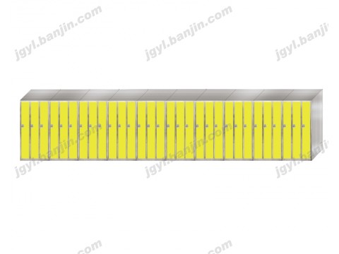 北京京广艺林 单层多格不锈钢更衣柜