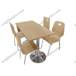 北京 板式餐桌组合 快餐桌椅简约家用餐桌 厂家直销