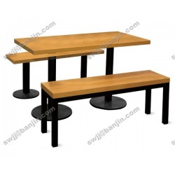 北京 简约时尚餐桌椅 一桌四椅 板式木色餐桌 厂家直销