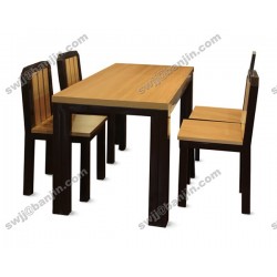 北京 板式简约餐桌 长方形餐桌 餐桌椅 厂家直销