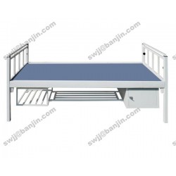 北京钢制单人床 带床架