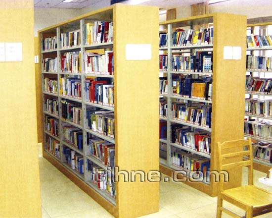 学校阅览室书架 钢制书架 图书馆书架