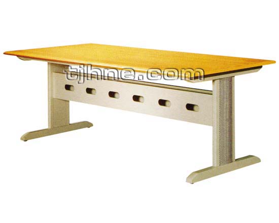 天津海诺尔铁柜直销钢制阅览桌椅 钢木桌椅