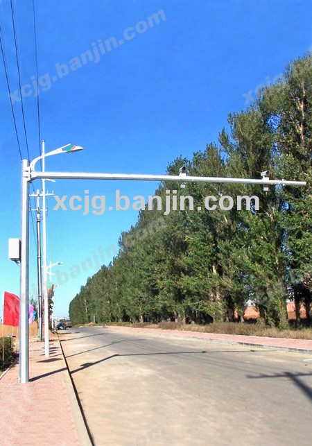 道路龙门架监控杆 摄像机立杆