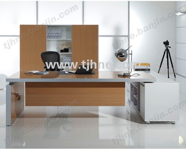 现代板式老板桌 时尚总裁办公桌