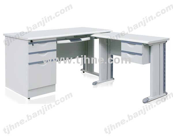 厂家直销金属办公桌 钢制员工办公桌 铁制电脑桌 办公台职员桌