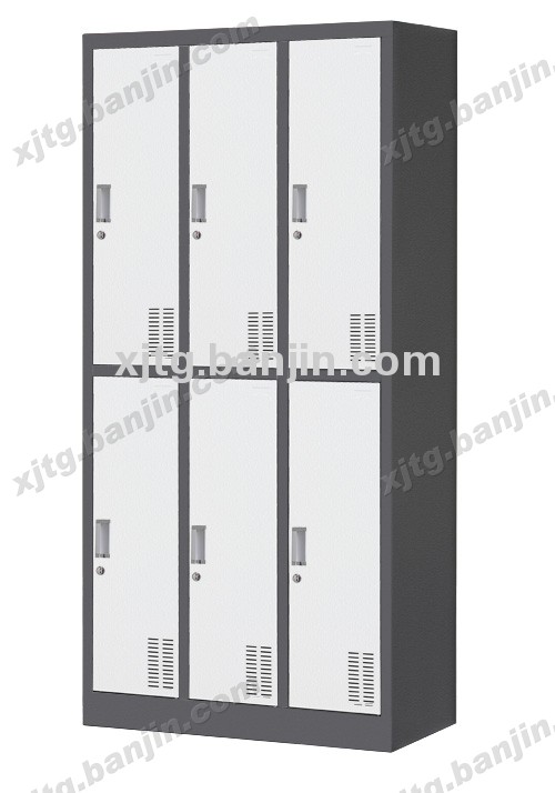 更衣柜 员工储物柜 浴室柜 六门更衣柜