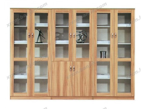 现代办公室组合柜 豪华木质书柜