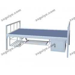 北京中迅档单层床单人床铁架床