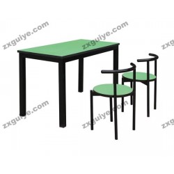 北京中迅学校员工食堂餐桌椅