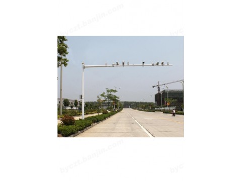 道路监控立杆 枪机球机监控立杆22