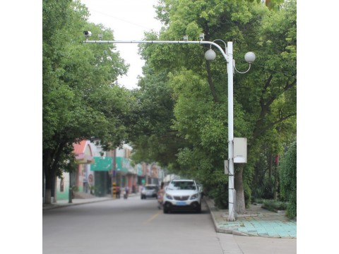 北京不锈钢监控杆 路灯杆 监控立杆