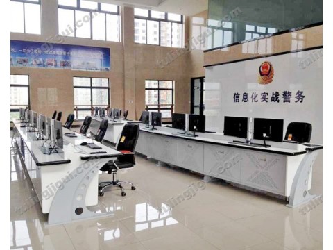 南宁信息站白色多联操作台04