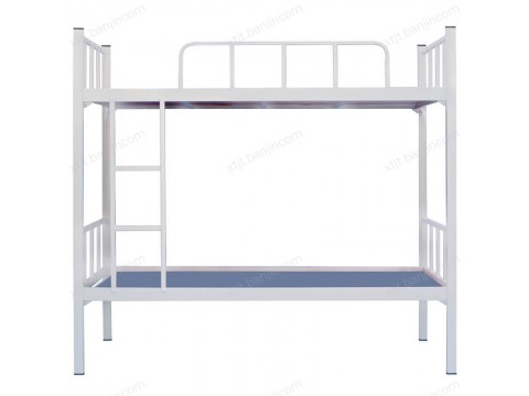 双层铁艺床 高低铁架两层床