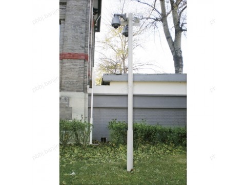 香河监控立杆 优质镀锌钢管 3米监控杆子 小区摄像杆
