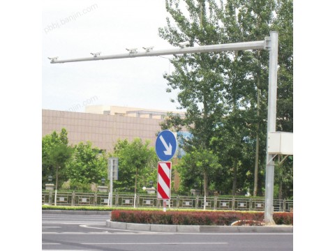 香河直销交通监控立杆 红绿灯杆 信号灯杆 监控八角杆