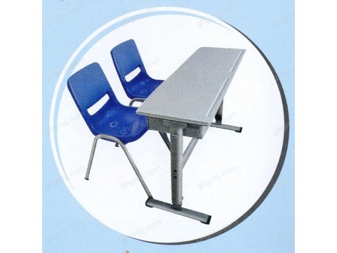 河北学生课桌椅厂家直销加厚双人单人桌椅