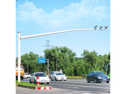 道路交通红绿灯杆立柱卡口杆高杆01