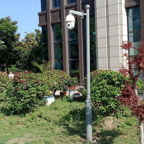 不锈钢杆枪机支架09