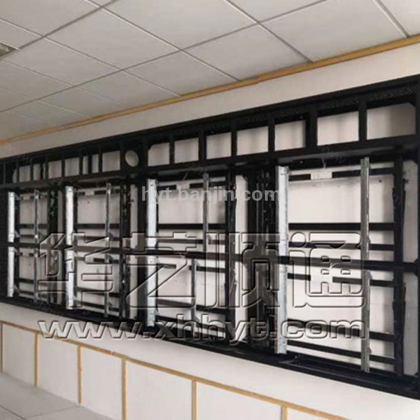 DSQ-07 厂家直销拼接屏液压支架电视墙