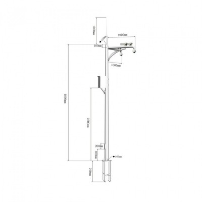 JKG-46 品牌直销监控杆