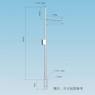 JKG-26 不锈钢监控杆生产厂家