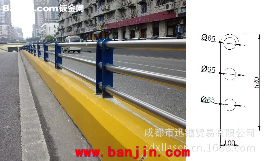 成都桥梁栏杆立柱激光切割 等离子切割加工