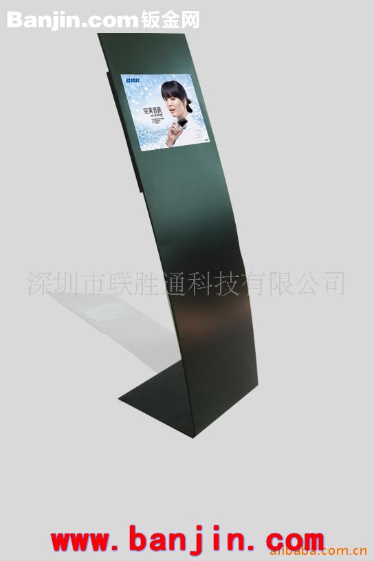 供应超薄POP视频播放金属展示架（自有展示架数控）