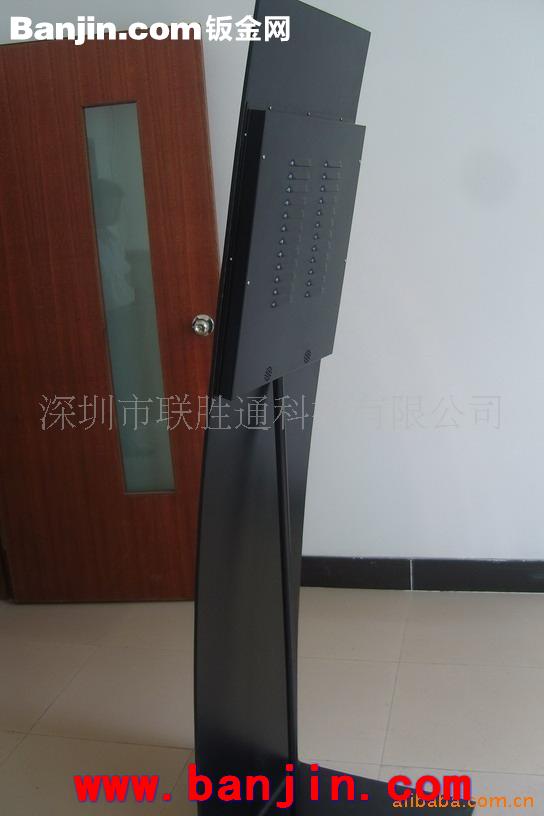 供应超薄POP广告机金属促销架（自有展示架数控）