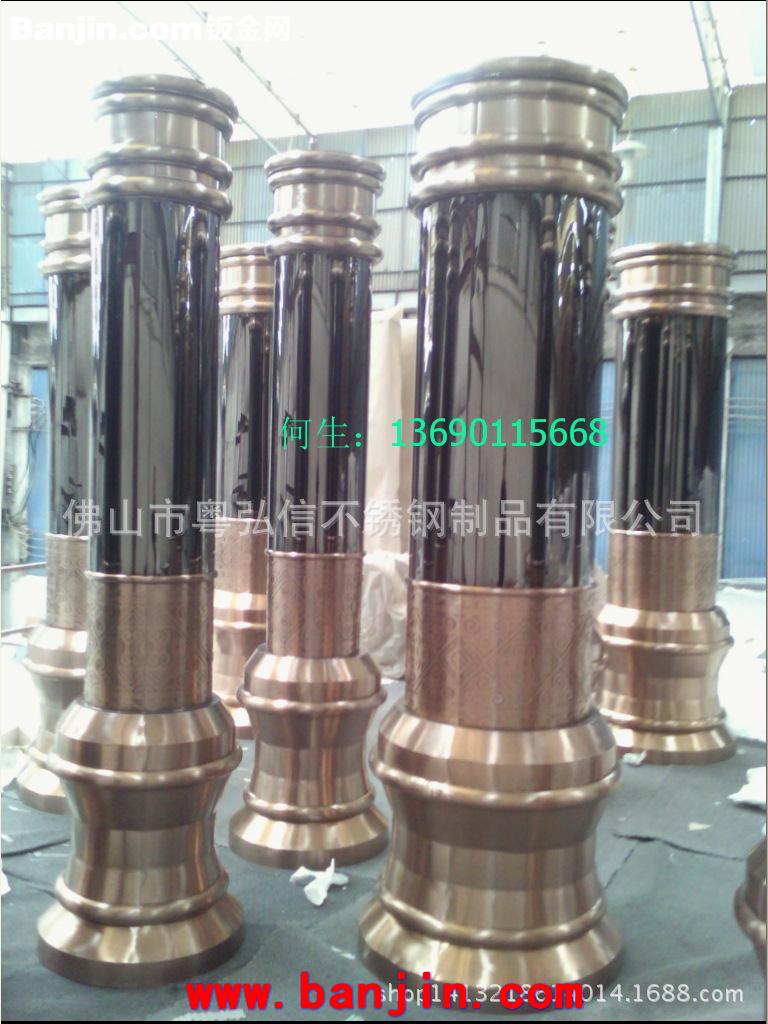 园林不锈钢护栏 造型不锈钢栏河 异形不锈钢家具制品定做