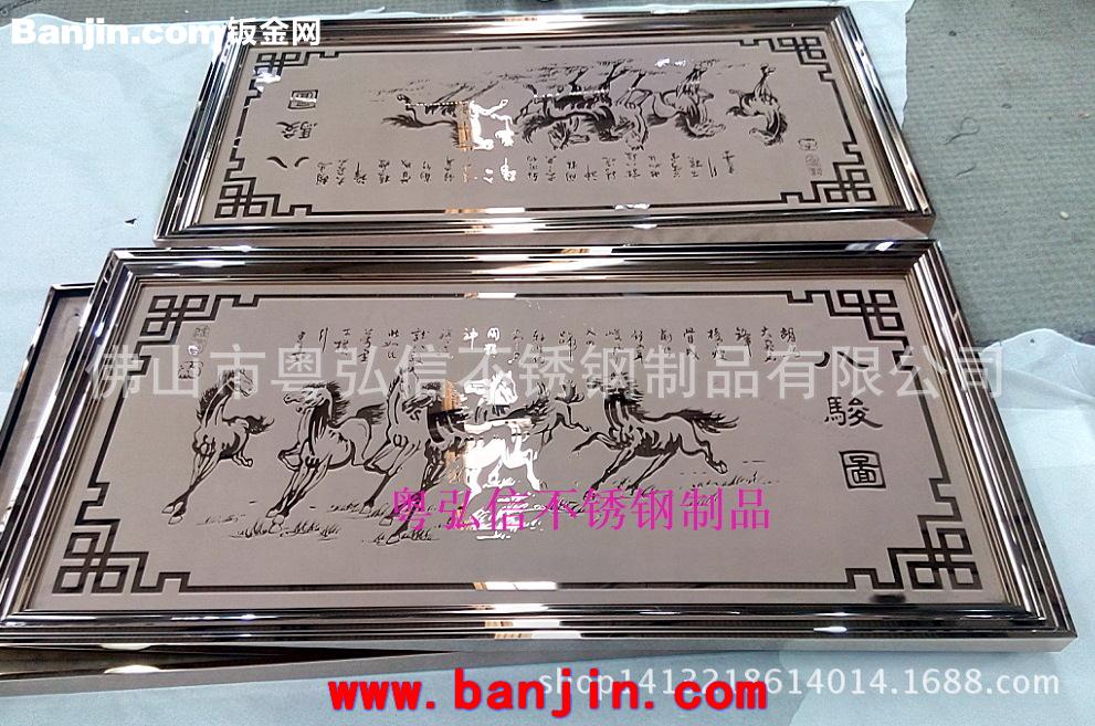 大型铝板雕刻画 红古铜百凤朝鸣深度雕刻工艺画厂家定做