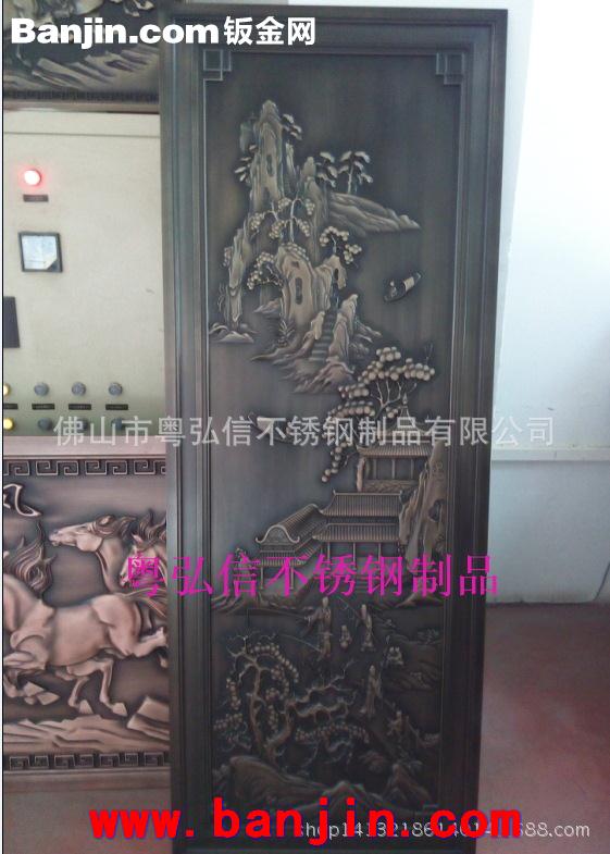 大型铝板雕刻画 红古铜百凤朝鸣深度雕刻工艺画厂家定做