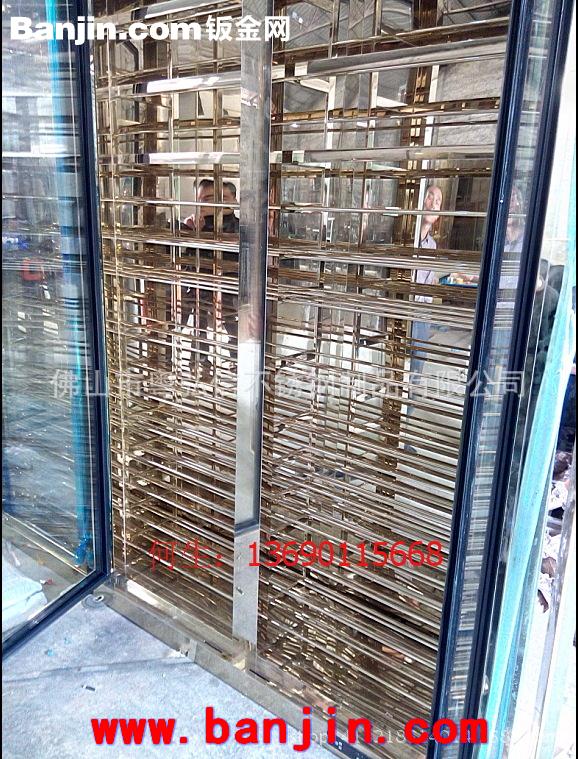 山西玫瑰金拉丝红酒不锈钢酒架 西餐厅不锈钢酒柜定做 品质优良