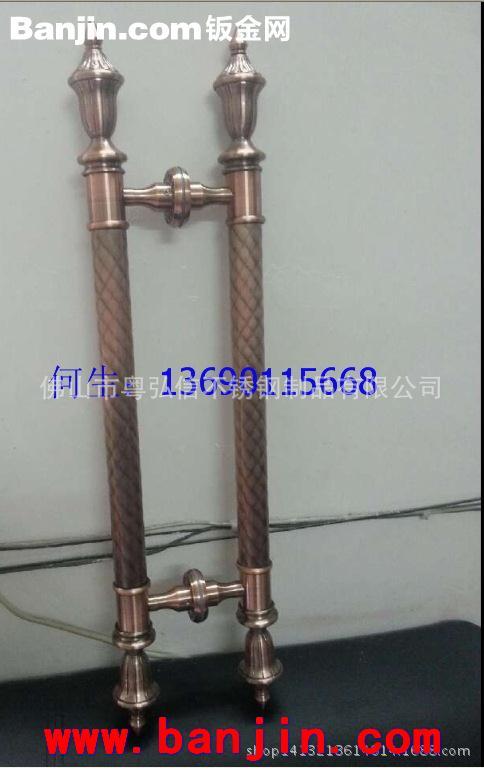KTV不锈钢拉手定做 包房不锈钢拉手厂家批发