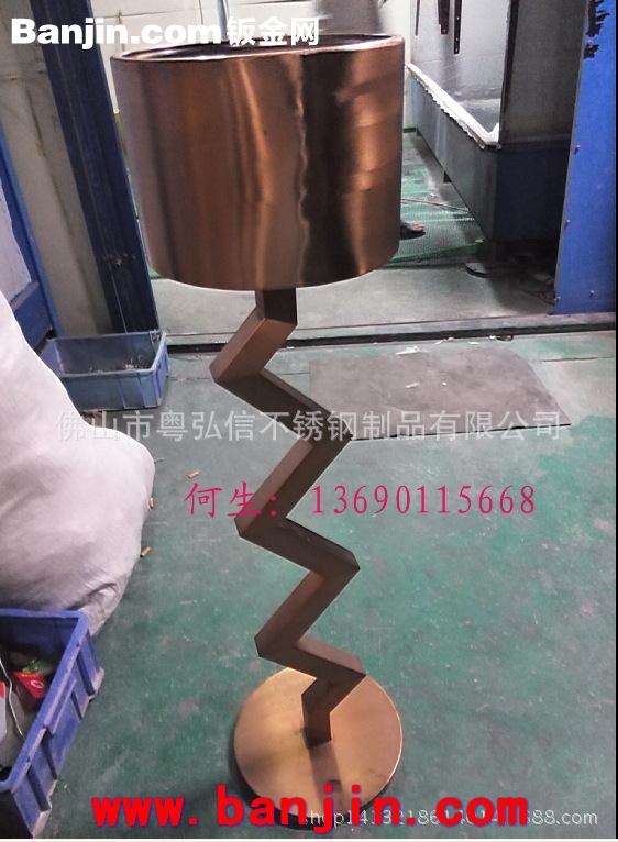 江苏商业购物广场组合式不锈钢花盆摆放 绿化装饰花盆加工定做