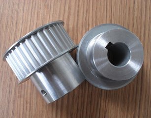 加挡边同步带轮5M Z28