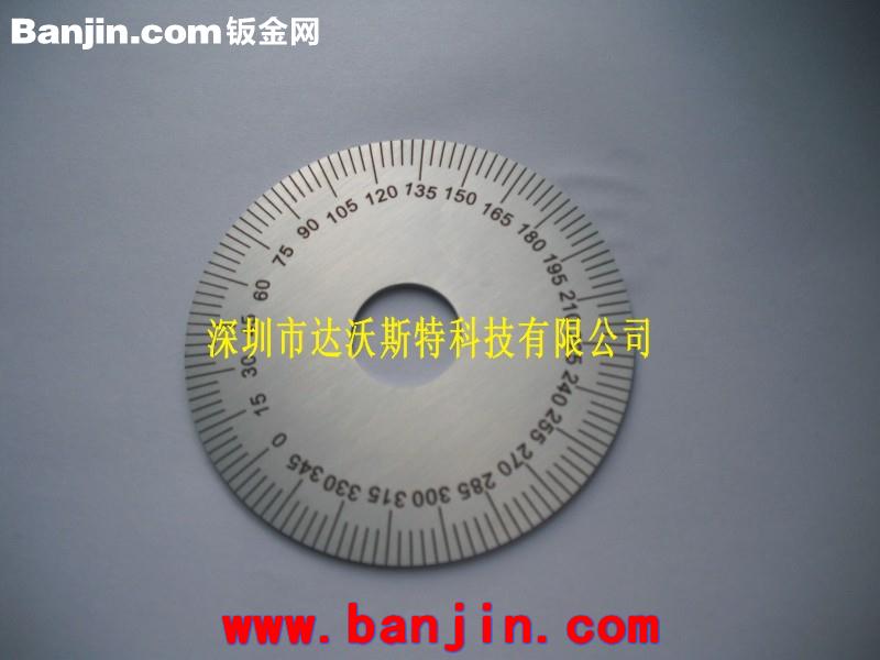 阀门刻度盘