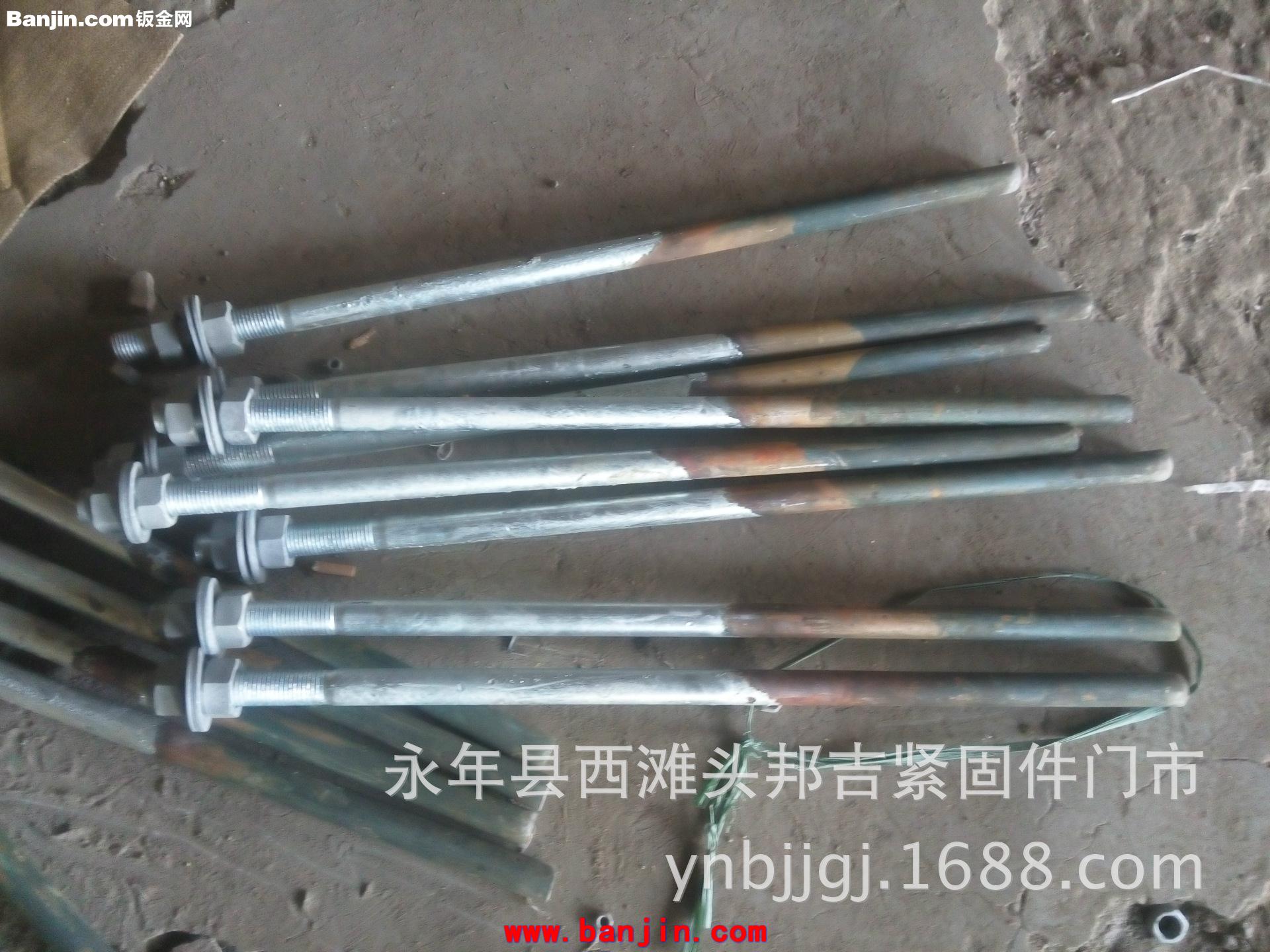 路灯预埋基础 底座法兰 地脚螺栓 路灯预埋一站式采购