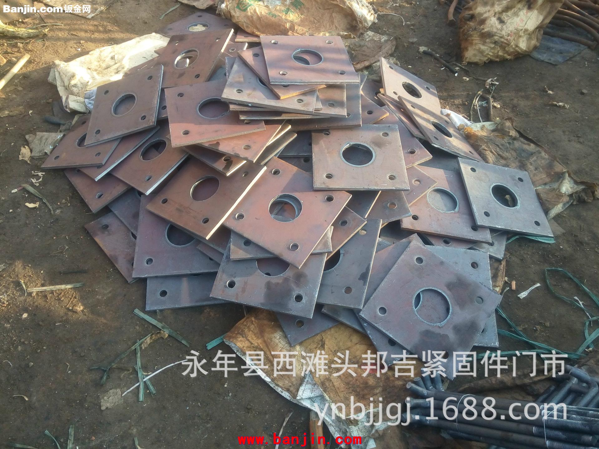 路灯预埋基础 底座法兰 地脚螺栓 路灯预埋一站式采购