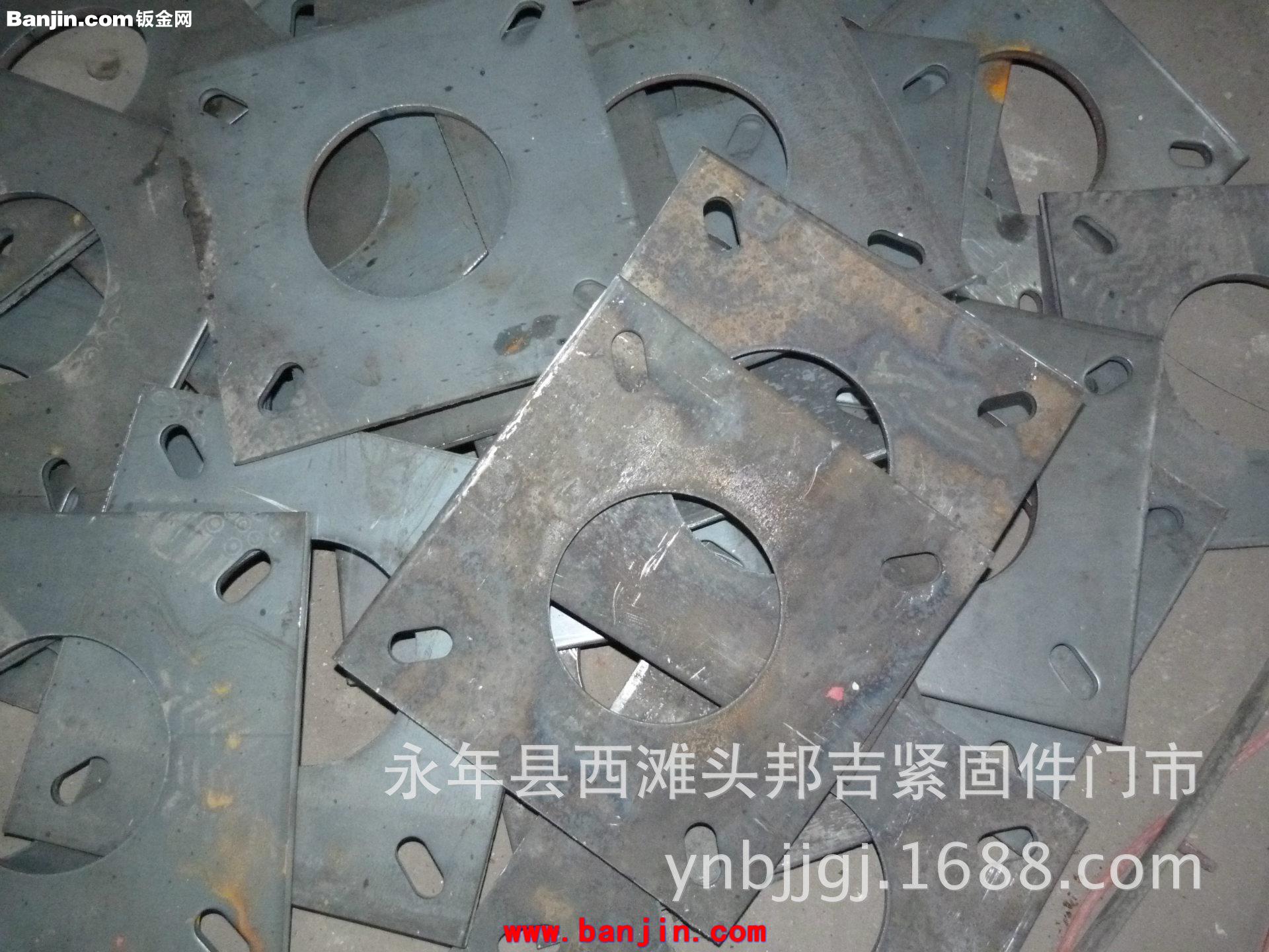 数控切割信号灯预埋法兰盘 路灯法兰